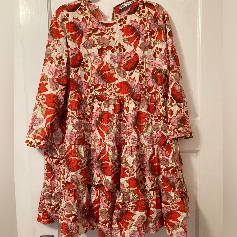 Zara floral dress